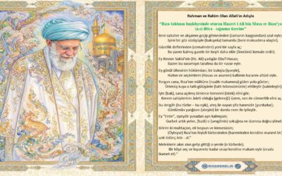 Yorgun cana, Rıza mülküne giden yolu göster…